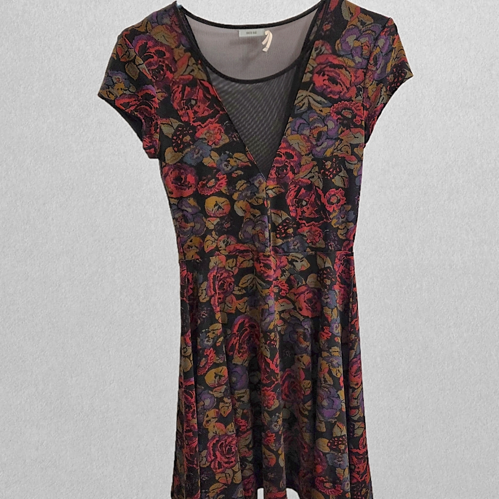 Kimchi Blue Black Mesh Detail